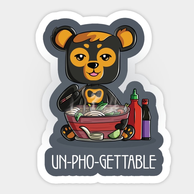 Un-pho-gettable Sticker by Creative Wiz